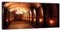 Leinwandbild Panorama Nr. 377 Weinkeller 100x40cm, Keilrahmenbild, Bild auf Leinwand, Bordeaux Chateau Wein