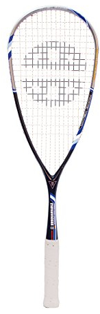 Unsquashable Squash-Schläger Y-TEC 8004 C4 , 2014, Schwarz Silber Blau, 296162