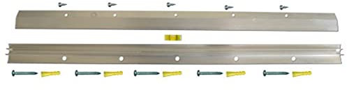 Hangman HPD-18 - Gancio per specchio e quadri con tasselli e viti, in alluminio