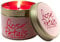 Lily-Flame Rose Petals Tin, Pink, 7.7cm l x 7.7cm w x 6.6cm h