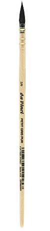 DA VINCI 418 Series Wash Brush, -2, pure Russian blue squirrel, Size 2/0