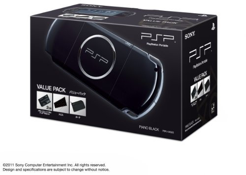 Sony PSP 3000 Video Game Console - PSPJ-30023 (Piano Black) [PSP]