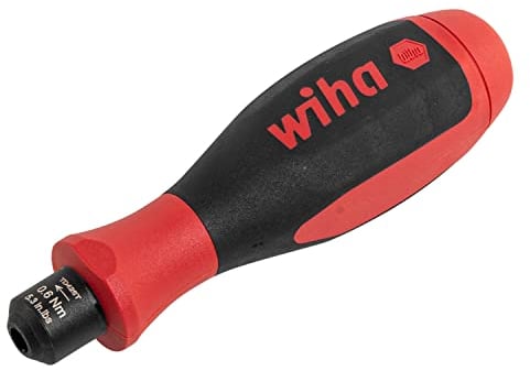 Wiha Destornillador dinamométrico easyTorque con limitación del par de apriete preajustada de forma fija 0.6 Nm (36230)