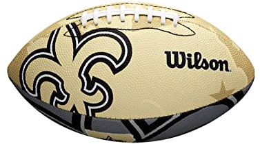 Wilson American Football NFL JR TEAM LOGO, Juniorgröße, Gummi