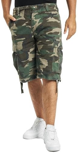Brandit Vintage Shorts, Farbe: woodland, Größe: L