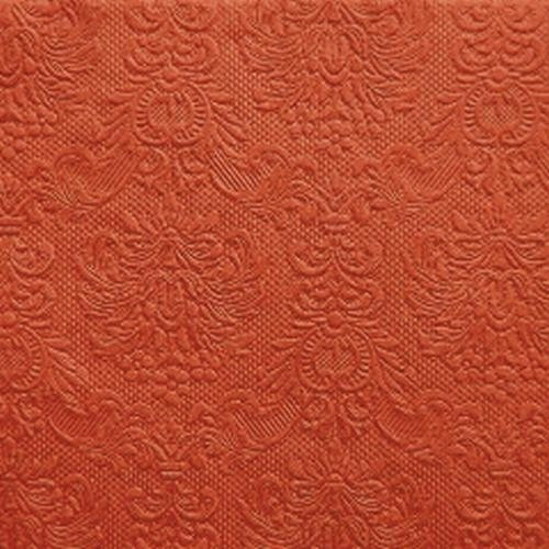 15er Pack Servietten Elegance orange 33 x 33 cm