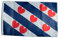 Fahne Flagge Niederlande Friesland 30 x45 cm