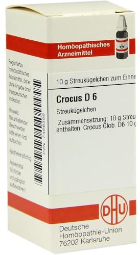 CROCUS D 6 Globuli 10 g