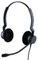 Jabra Biz 2300 USB-A MS On-Ear Stereo Headset - Skype for Business zertifizierte Kabel-Kopfhörer mit Geräuschunterdrückung und Bedieneinheit für Softphones und Tischtelefone, Schwarz