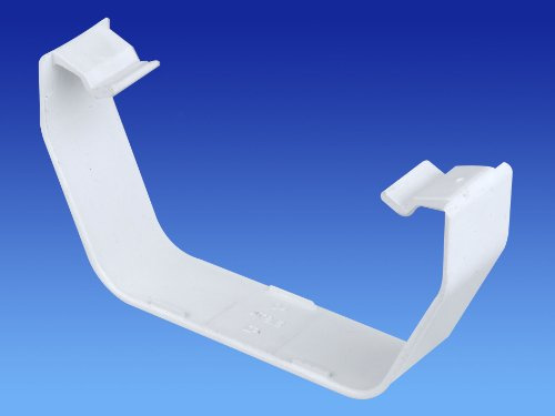 Wavin OSMA Squareline 100mm White Guttering Range (Spare Clip X 2)