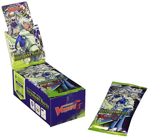 Bushiroad VGE-G-CB02 - Cardfight, Vanguard, Commander of The Incessant Waves Clan Booster Display, 12-er Pack, Kartenspiel Englisch