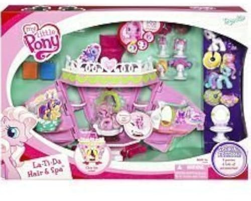 My Little Pony Ponyville La-Ti-Da Hair & Spa mit Bonus Special Edition 3 Ponys und extra Zubehör