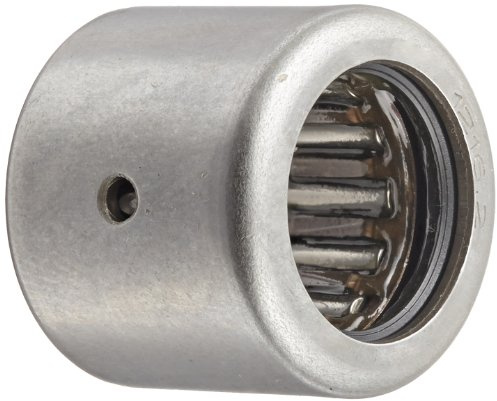 INA HK12162RSAS1 Nadellagerung, Käfig-Ziehbecher, Außenring und Rolle, Stahlkäfig, offenes Ende, doppelt versiegelt, Ölloch, metrisch, 12 mm Innendurchmesser, 18 mm Außendurchmesser, 16 mm Breite, 14.000 U/min maximale Drehzahl