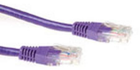 ACT CAT6A U/UTP Purple 1.50M