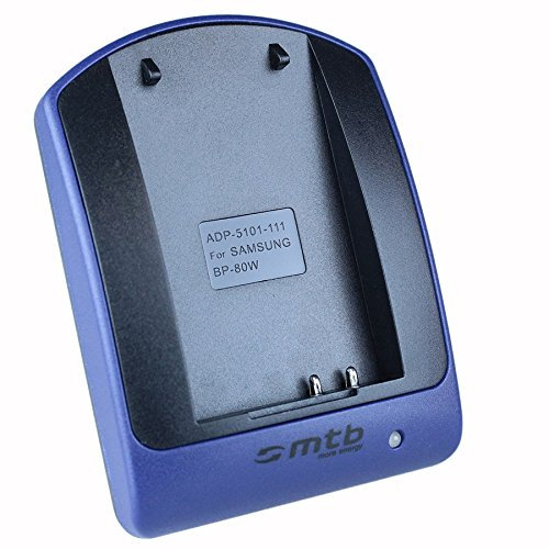 Caricabatteria USB (senza cavo/adattatori) per Samsung IA-BP80W per SC-D381 D382 D395... / VP-DX100, DX200... v. lista!