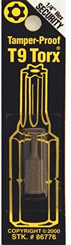Best Way Tools 86776 T9 Torx Security Bit