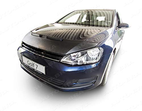 AB-00634 Auto Bra kompatibel mit VW Volkswagen Golf 7 Clean ohne Aussparung Haubenbra Steinschlagschutz Tuning Bonnet Bra