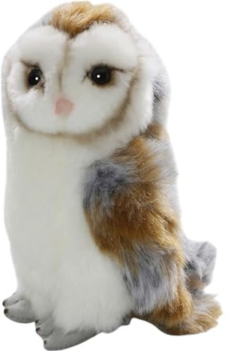 Carl Dick Eule, Schleiereule ca. 18cm Plüschtier, Stofftier, Kuscheltier 2742