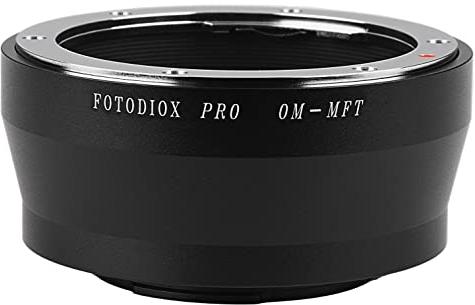 Fotodiox Pro Lens Mount Adapter, 35mm Olympus Zuiko Lens to Olympus and Panasonic Micro Four Third (MFT) Cameras, OM-M4/3 Pro