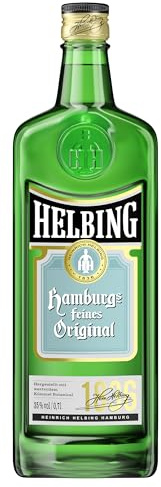 Helbing Kümmel - Hamburgs feiner Kümmel Schnaps seit 1836 - Trinkt man eiskalt, pur oder mit Tonic. (1 x 0,7 l) | 700 ml (1er Pack)