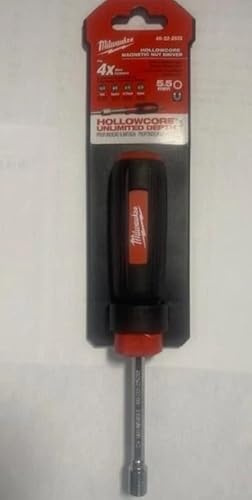 Milwaukee 48222532 5.5 mm Hex S Driver - Red/Black/Silver