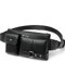 DFV mobile - Tasche Gürteltasche Leder Taille Umhängetasche für Ebook, Tablet, für KARBONN Quattro L50, Quattro L50 HD - Schwarz