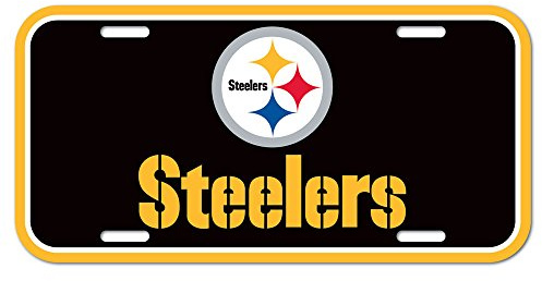 WinCraft NFL Pittsburgh Steelers License Plate
