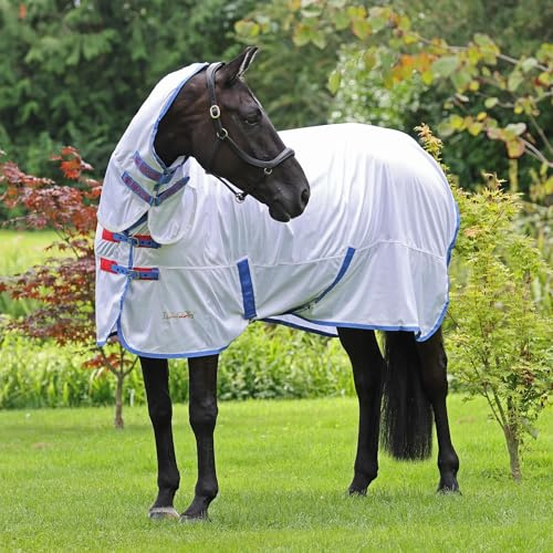 Shires Tempest Original Fly Combo Horse Rug - White