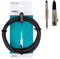 GEWA Cavo microfonico Basic Line 6 m, nero, XLR(f) - jack mono 6,3 mm, 190065
