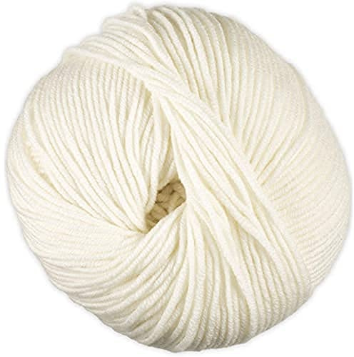 DMC Woolly Merino Yarn Colour (03), Cream, 50g