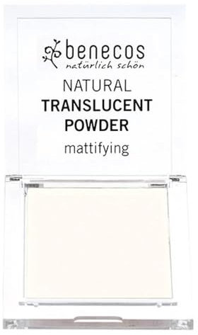 benecos - Naturkosmetik - Translucent Powder - fest - mattierend transparent - talkfrei - vegan