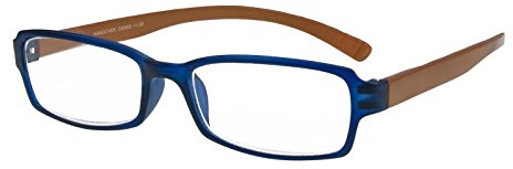 I NEED YOU Lesebrille Hangover / +2.00 Dioptrien/Blau-Braun, 1er Pack