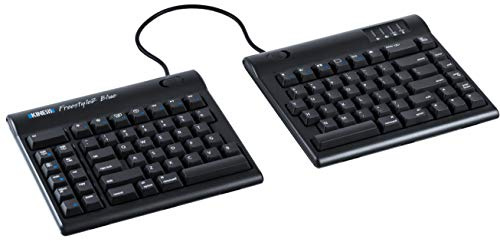 KINESIS Freestyle2 Tastiera ergonomica wireless blu per Mac (separazione standard da 9 pollici)