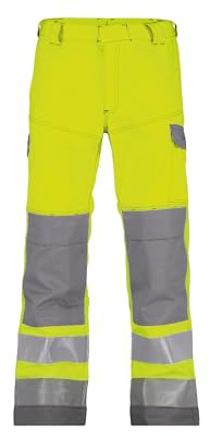 DASSY® Manchester Multinorm Warnschutzhose mit Kniepolstertaschen - Größe 50 - NEONGELB/GRAPHITGRAU