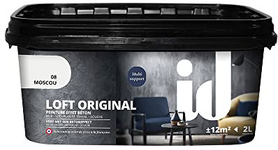 Peinture décorative LOFT BETON ORIGINAL 2L MOSCOU - ID Paris
