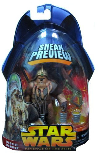 Star Wars Revenge of the Sith Action Figure - Wookie Warrior Sneak Preview Figure 3 of 4