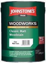 0.75LTR - JOHNSTONE'S WOODWORKS MATT WOODSTAIN MEDIUM OAK