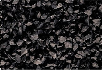 RockinColour Decorative Garden Stones 20mm Midnight Black 14-15kg