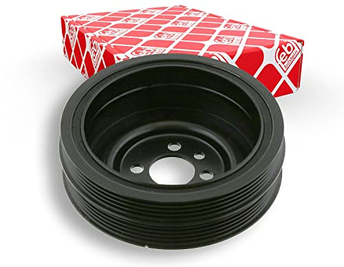 febi bilstein 26876 Riemenscheibe (entkoppelt) für Kurbelwelle, 1 Stück | Kompatibel mit: SKODA SUPERB I, VW PASSAT B5, PASSAT B5 Variant, PASSAT B5.5, PASSAT B5.5 Variant