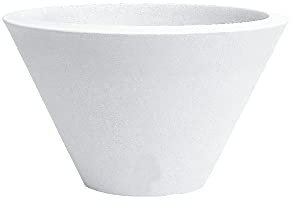 hydroflora 63002400 vaso a ciotola elegante Nicoli Chiron, diametro 50, altezza 29 cm