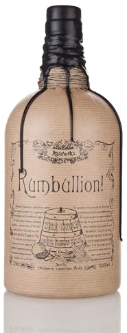 Rumbullion!, 150cl - 42.6 Percent ABV Spiced Rum with Cinnamon, Orange and Sweet Vanilla Notes - Hand-Crafted Caribbean Rum Blended and Bottled in the UK