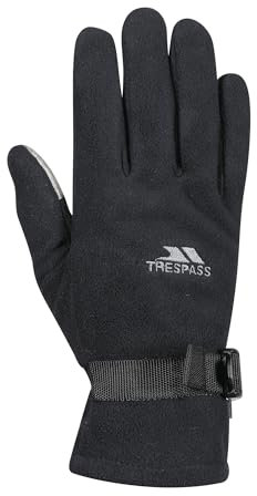 Trespass Adults Unisex Contact Touch Screen Winter Gloves (XS/S) (Black)