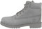 Timberland 6 in Classic Boot - Stivali Classici Unisex Bambini, Grigio (Grey Monochromatic 65), 37 EU