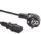 Maclean - Cable de alimentación para CPU Conector CEE7/7 Schuko/C13 Longitud 1,5m ó 3 Metros (3m)