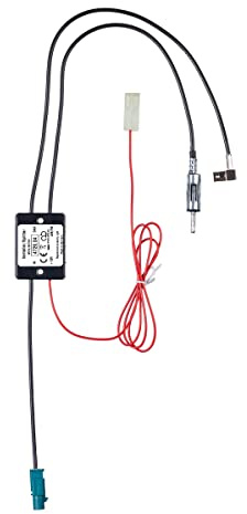 ATTB 4726.04 Weiche (FM, DAB, DAB+), Antennentechnik Bad Blankenburg, Rundfunkverteiler für Fahrzeug- & Hausinnenbereich, DAB Weiche, DAB+ Antennenweiche, Konnektoren: SMB(f), FAKRA(m) Z, DIN 41585(m)
