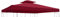 habeig Ersatzdach 310g/m² Wasserdicht, circa 3 x 3 m, Pavillondach Wasserfest, bordeaux, 298 x 298 x 18 cm, 73059
