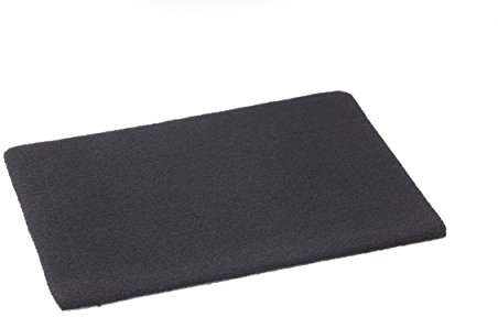 Rhomtuft Badteppich Square - schwarz 15 - 60 x 90 cm