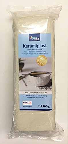 Keramiplast Modeliermasse, weiss 2,5kg