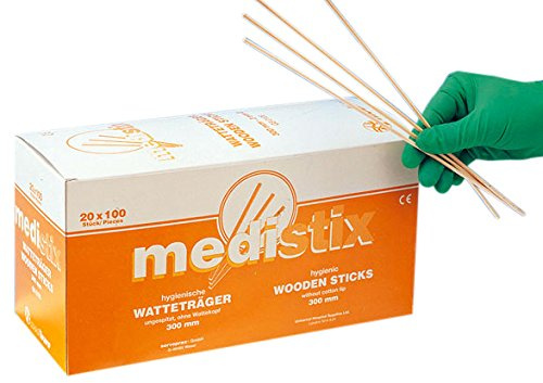 Medistix 05956720 Watteträger, 300 mm lang (100-er Pack)
