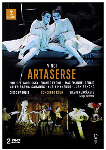 Philippe Jaroussky/Max Emanuel Cencic/Franco Fagioli/Valer Barna-Sabadus/Yuriy Mynenko/Juan Sancho/Concerto Koln/Diego Fasolis: Vinci: Artaserse [2CD]